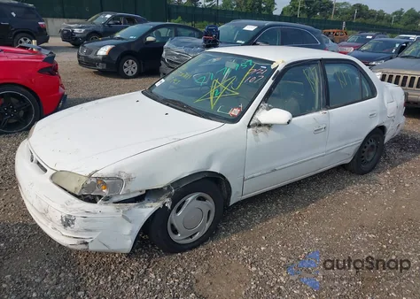 1998 Toyota Corolla Le from USA, damaged, VIN 2T1BR12E8WC031833